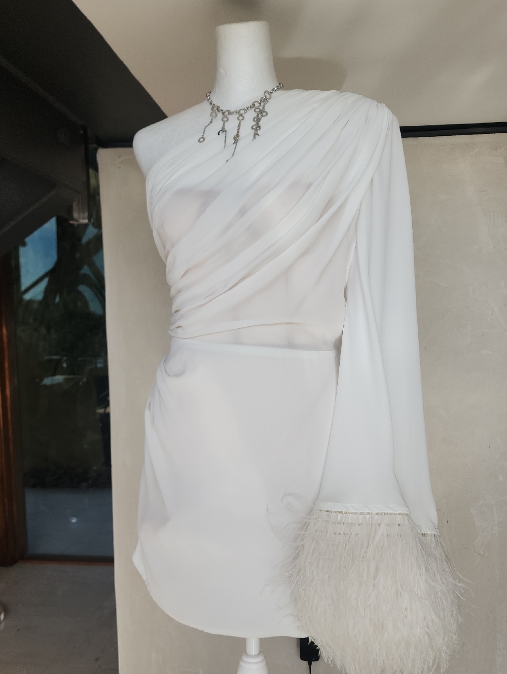 Bronx & Banco White Dress - Elegant Ivory/White